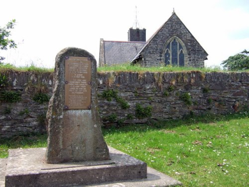 Oorlogsmonument Maenclochog #1