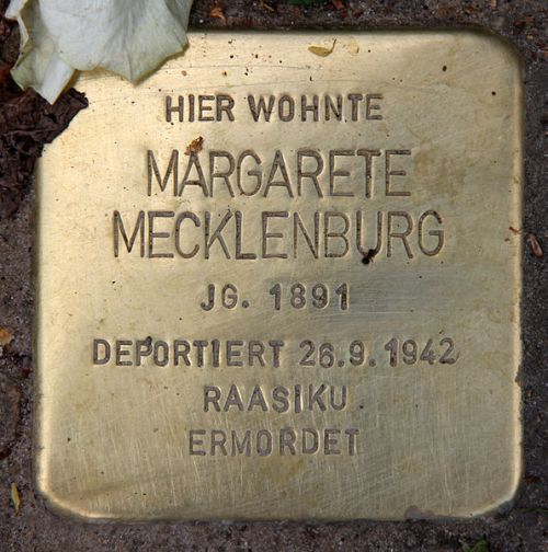 Stumbling Stones Pariser Straße 10 #2