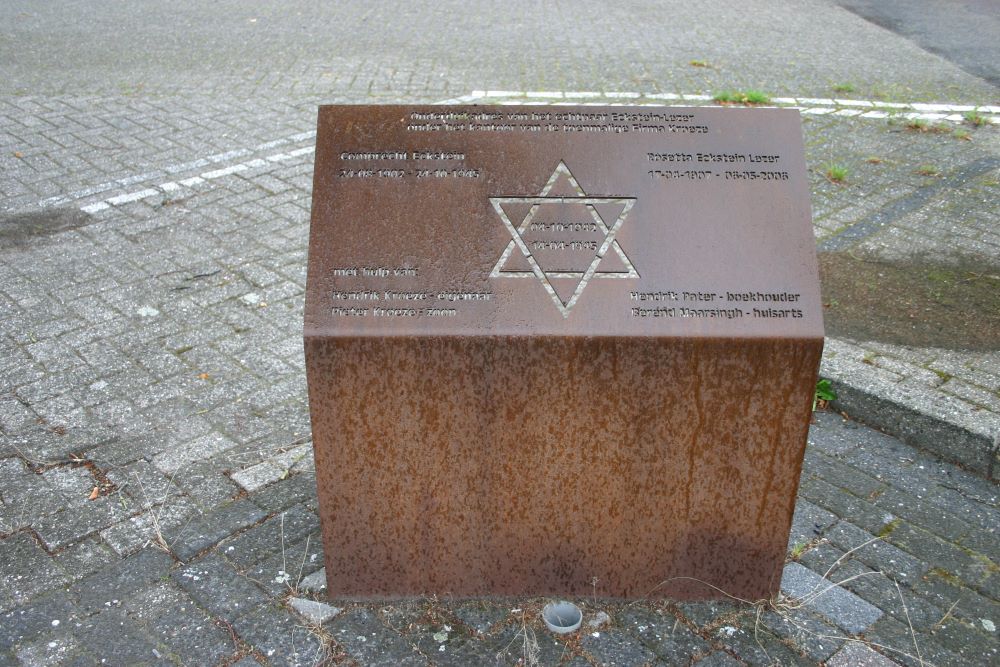 Memorial for Jewish people in hiding #1