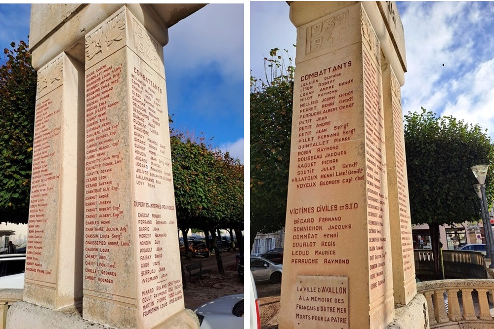 War Memorial Avallon #4