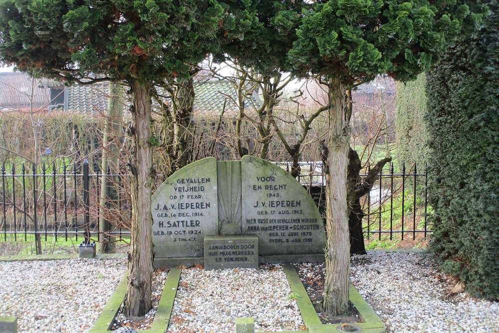 Dutch War Graves NH Churchyard Benschop #4