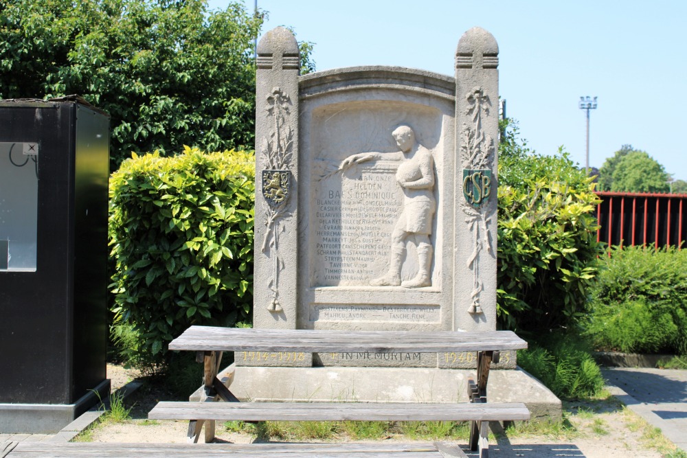 Oorlogsmonument Cercle Brugge	