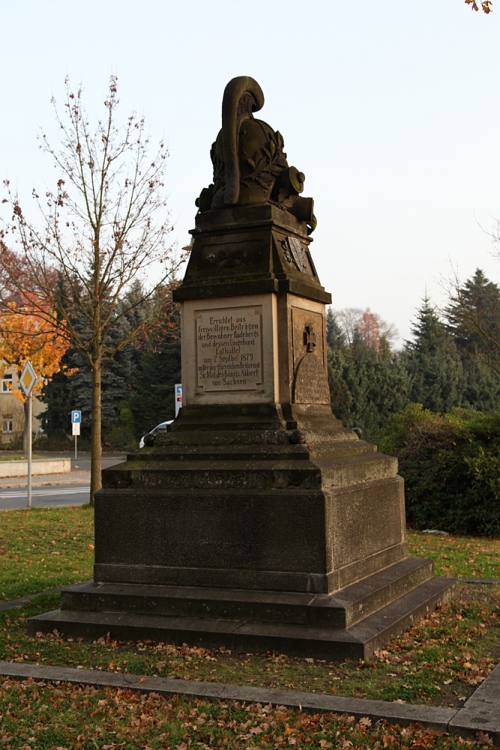 Monument Oorlogen van 1866 en 1870-1871 Radeberg #1
