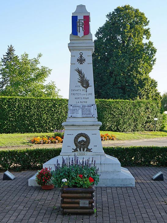 Monument Eerste Wereldoorlog Frotey-lès-Lure #1