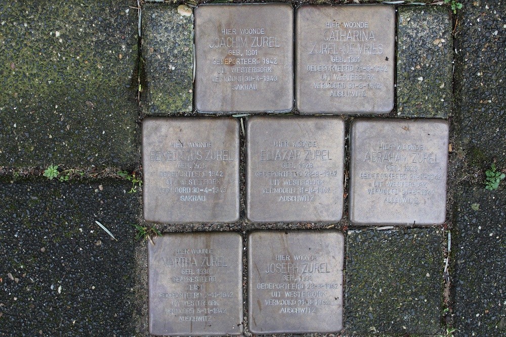 Stolpersteine Leidsestraat 24 #1