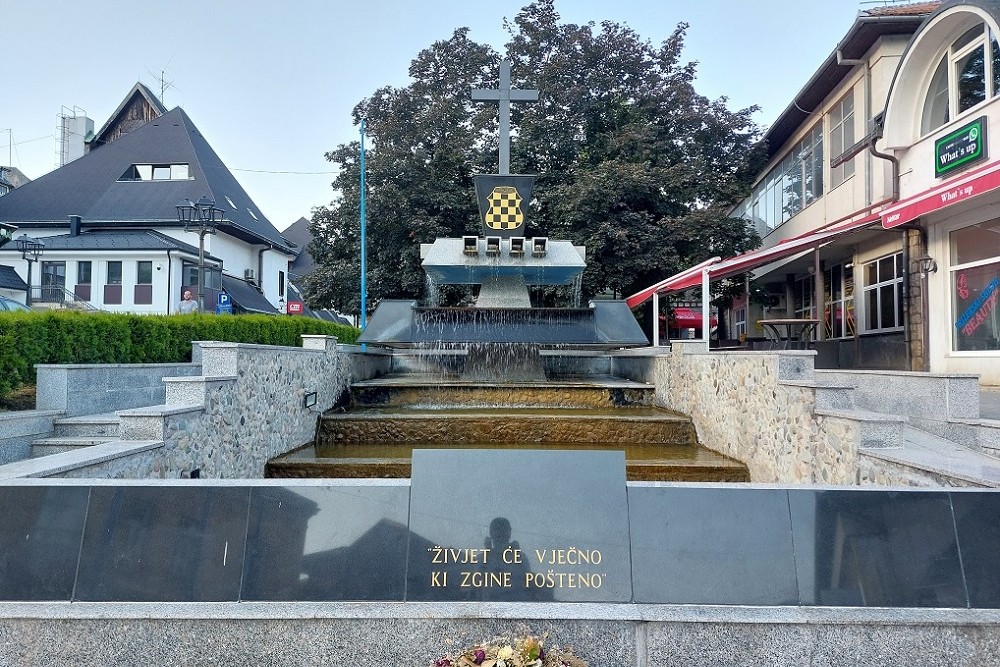 Monument voor de Kroatische Verdedigers van Bosni #1