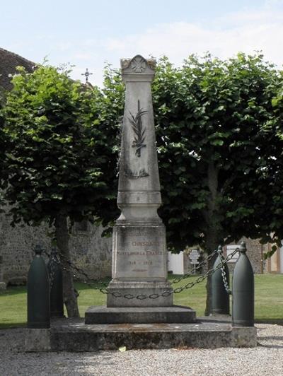 War Memorial Saint-Christophe-sur-Avre #1