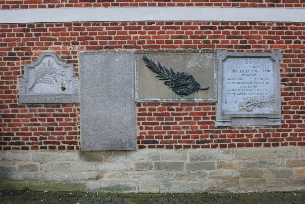 Commemorative Plates War Victims Lieferinge