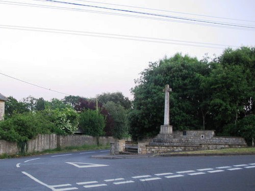 Oorlogsmonument Bourton