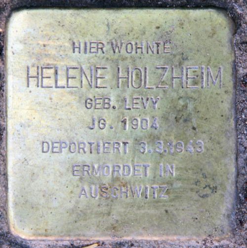 Stolpersteine Bjrnsonstrae 20 #2