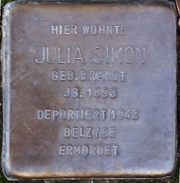 Stolpersteine Rosenstraße 20 #2