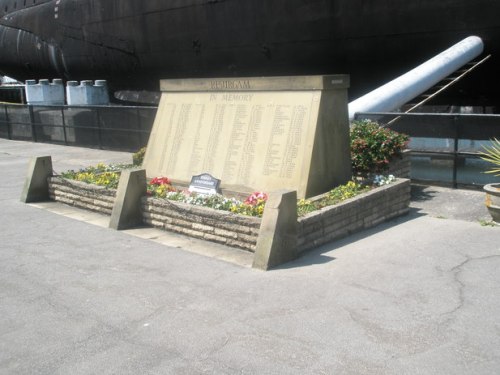 Monument Verdwenen Onderzeeboten