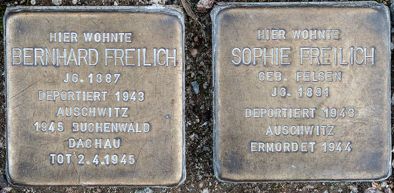 Stolperstein Zeitzer Strae 21 #1