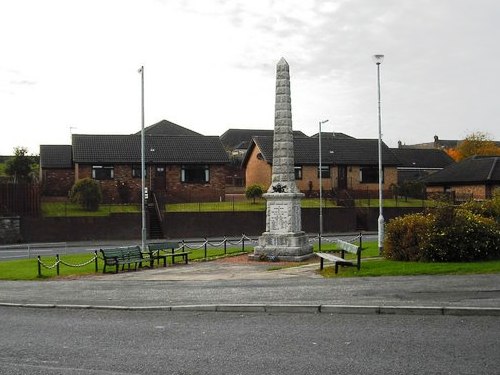 Oorlogsmonument Shotts #1