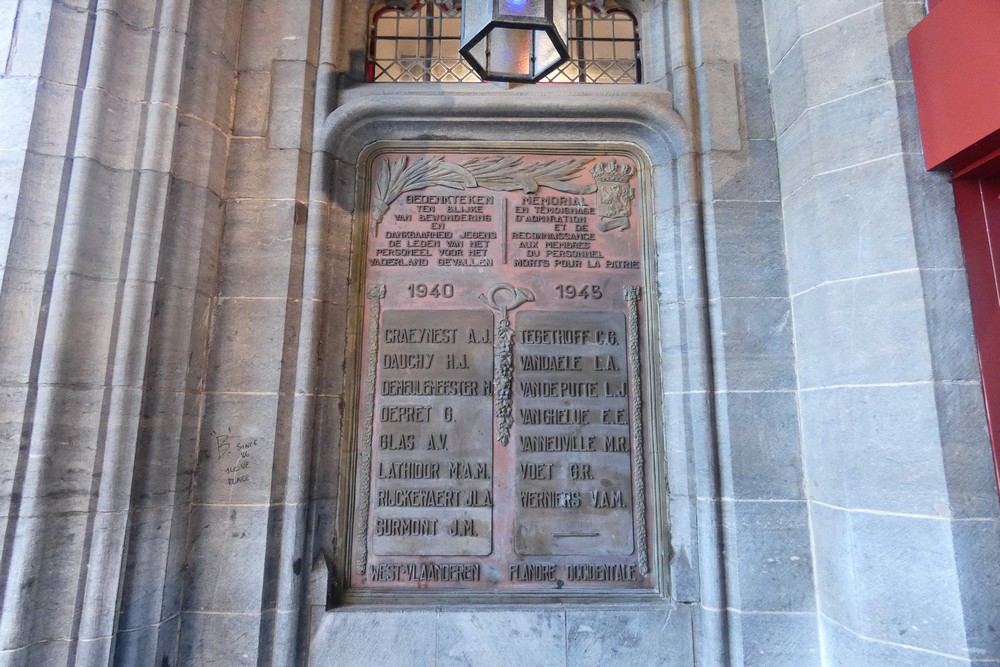 Oorlogsmonument De Post Brugge #3