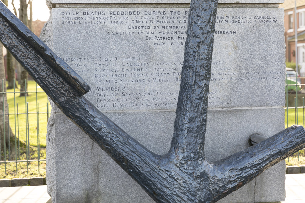 Monument Omgekomen Ierse Zeelieden #5