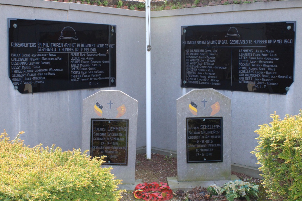 Belgische Oorlogsgraven Humbeek #5
