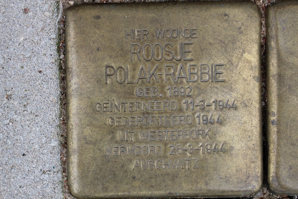 Stolpersteine Linnaeuskade 32 #2