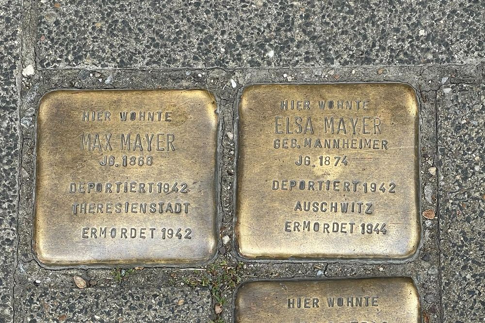 Stolpersteine Lpsinger Strae 25