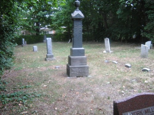 Commonwealth War Grave York Mills Baptist Cemetery #1