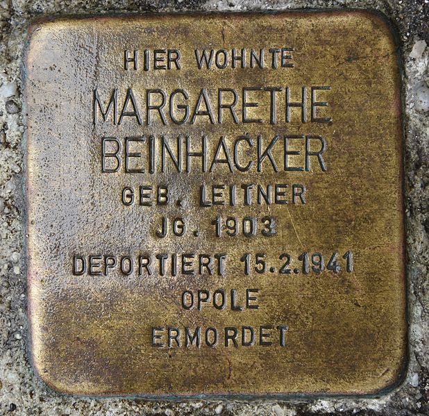 Stolpersteine Neunkirchner Straße 35 #3