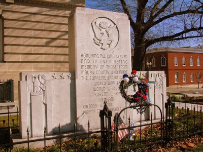 Oorlogsmonument Maury County