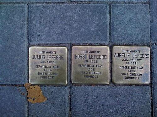 Stolpersteine Eppendorfer Weg 181 #1