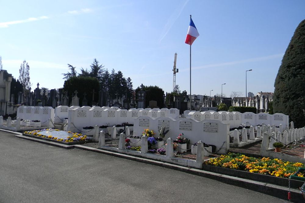 Ereveld Franse Slachtoffers Eerste Wereldoorlog Caluire-et-Cuire