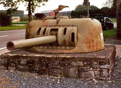 Remains Sherman Turrets Direction Bertogne #4