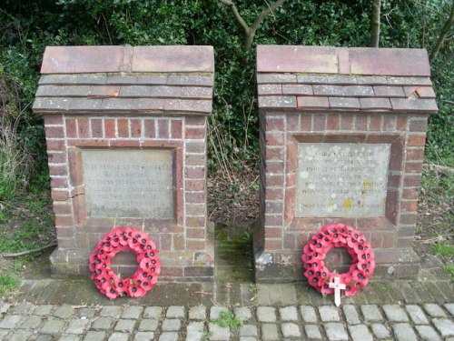 Oorlogsmonument Great Hampden