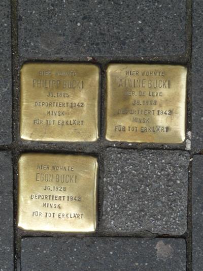 Stolpersteine Sternstrae 60