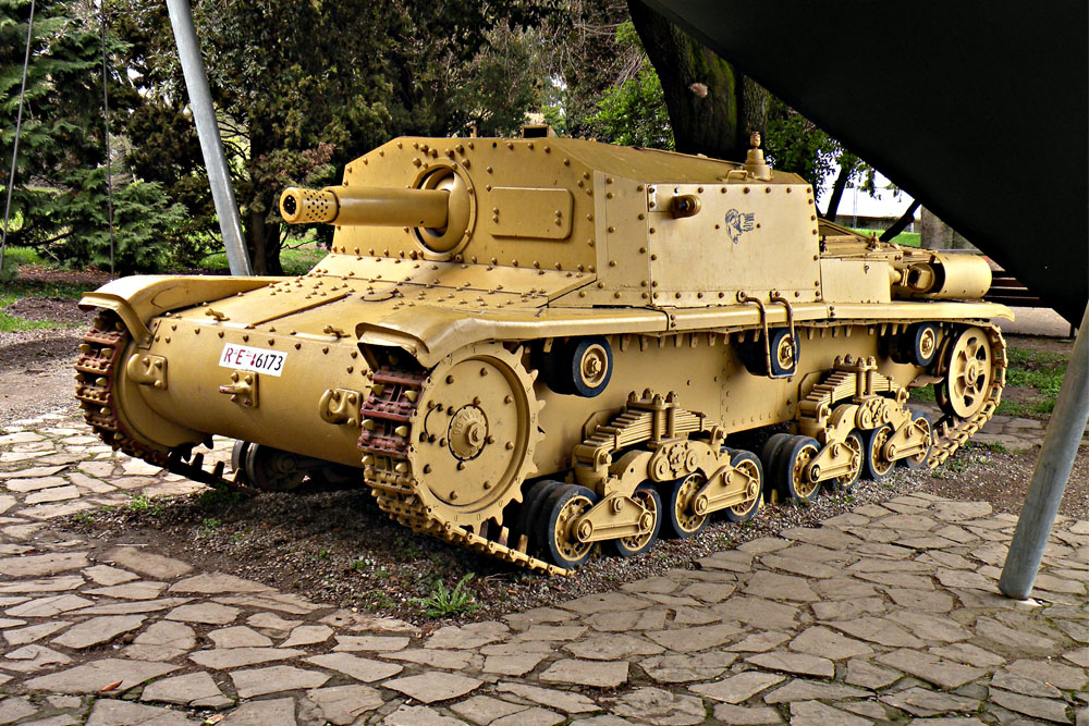 Gemechaniseerd Kanon Semovente da 75/18