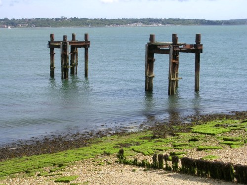 Remains Pierhead Lepe Country Park