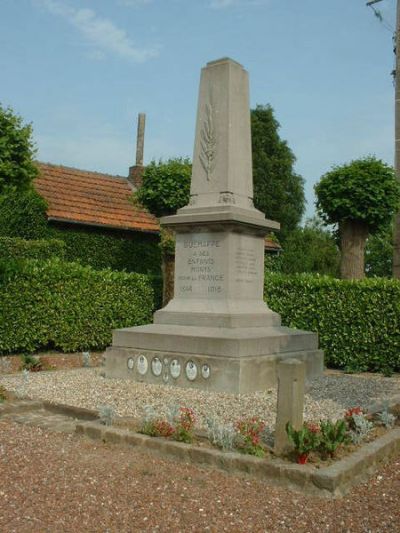 Oorlogsmonument Gumappe