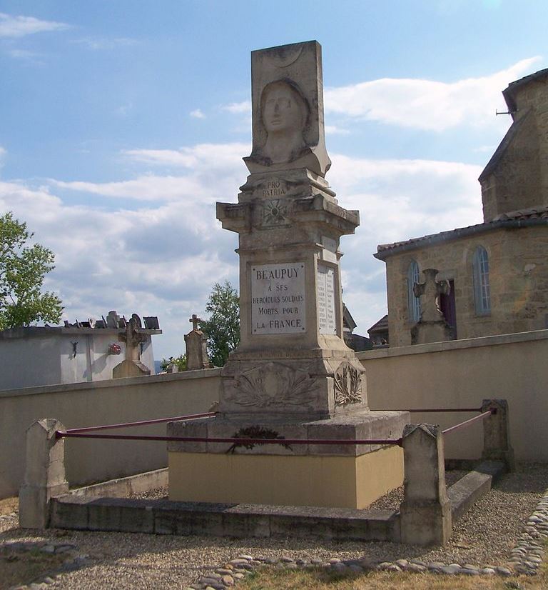 Oorlogsmonument Beaupuy #1