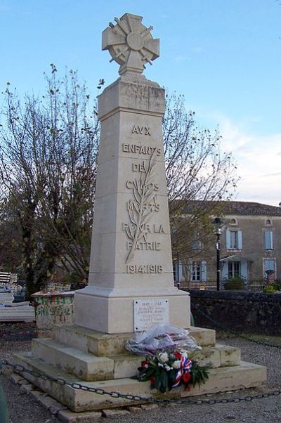 Oorlogsmonument Cudos