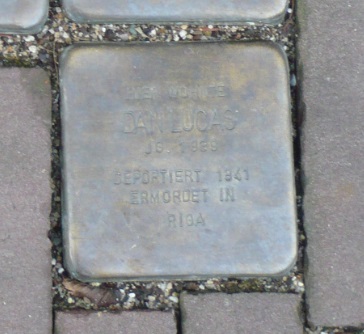 Stolpersteine Kaarster Strae 14 #3