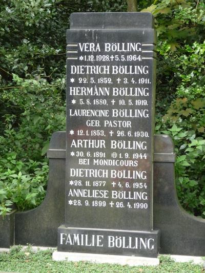 Herdenkingsteksten Duitse Gesneuvelden Westfriedhof I #4