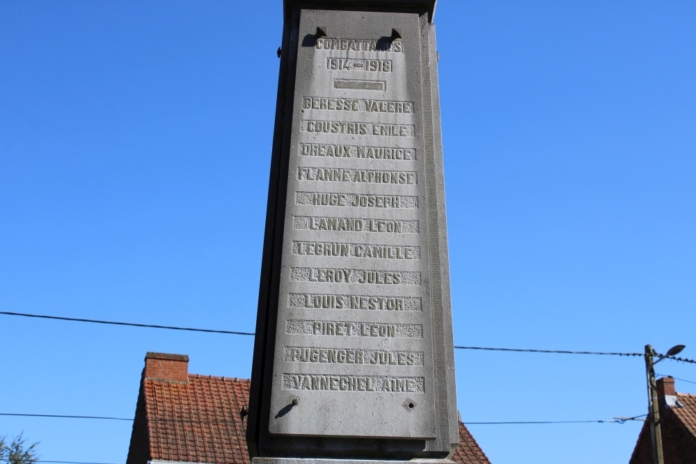 Oorlogsmonument Baudour	 #2