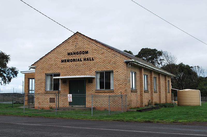 War Memorial Hall Wangoom #1