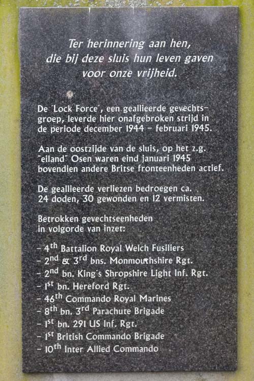 Monument voor de 'Lock Force' #2