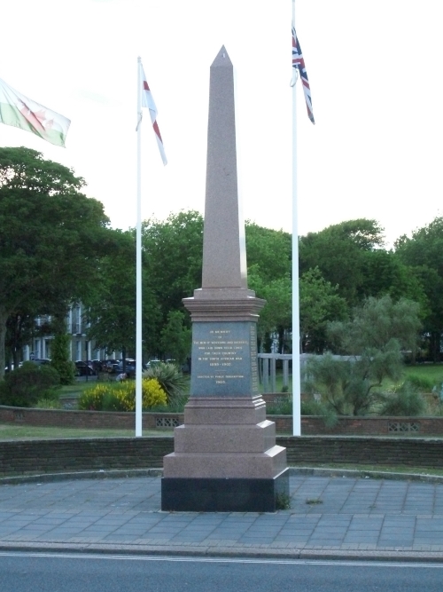 Monument Boerenoorlog Worthing