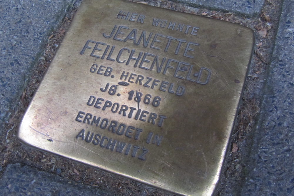 Stolperstein Mainzer Strae 22 #1