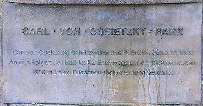 Gedenkteken Carl von Ossietzky #1