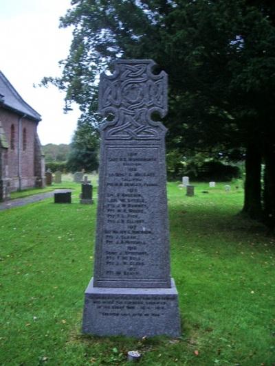 War Memorial Allhallows Church