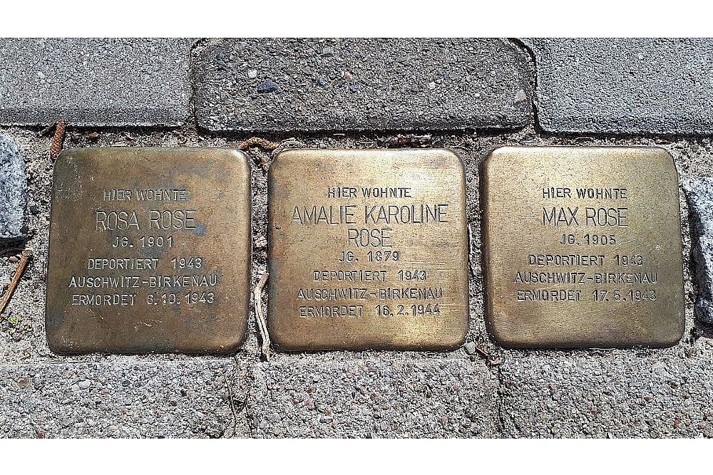 Stolpersteine Auf dem Schmaarkamp 21