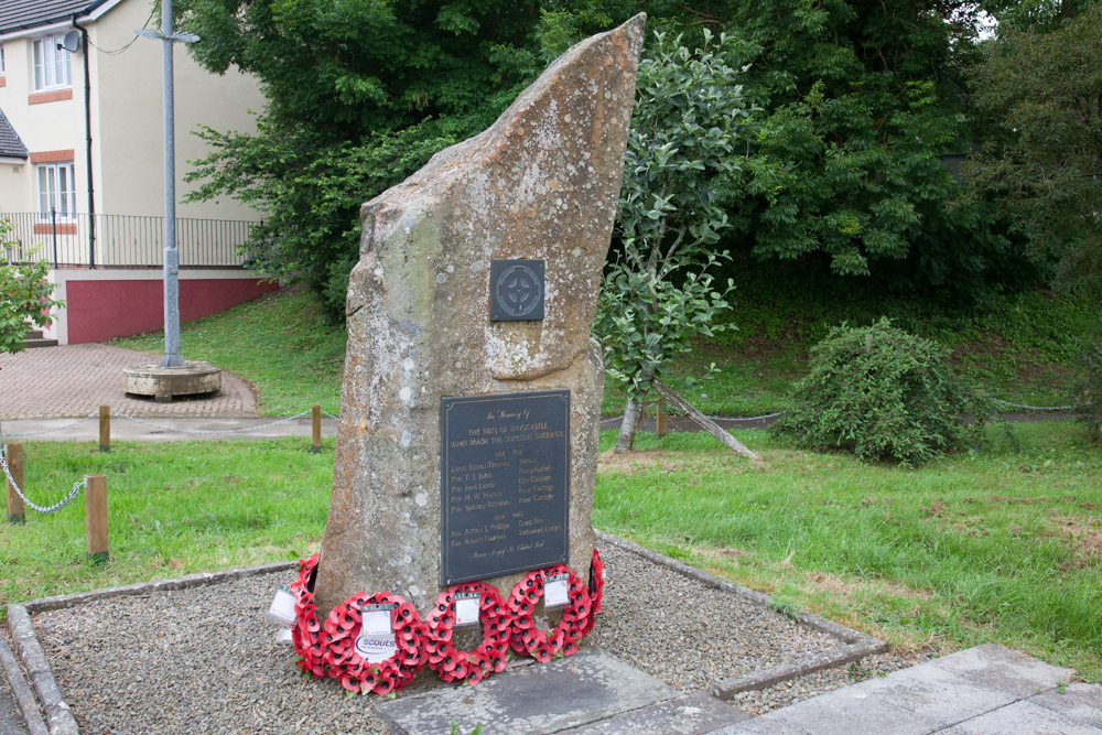 Oorlogsmonument Hayscastle #1