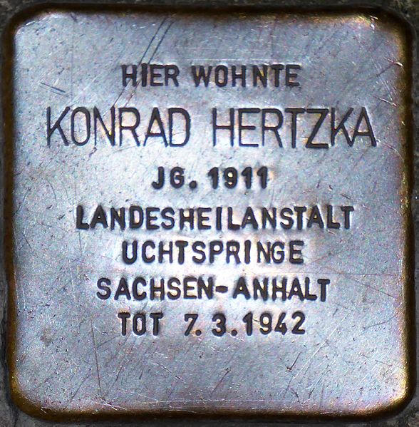 Stumbling Stone Wolf-Dietrich-Straße 18 #1