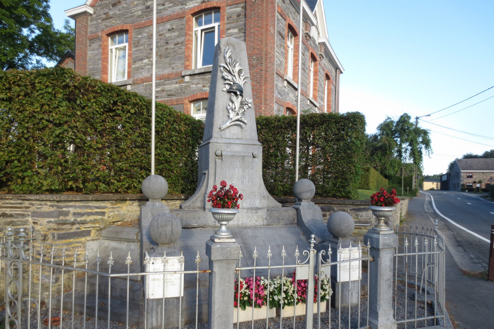 Oorlogsmonument Sart