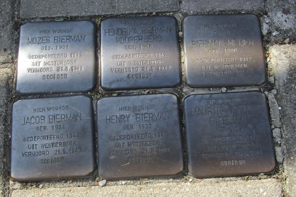 Stolpersteine Sallandsestraat 33